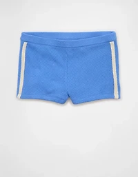 AE High-Waisted Crochet Knit Shortie