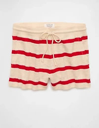 AE Striped Pull On Sweatshort