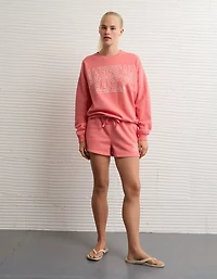 AE High-Waisted Fleece Short