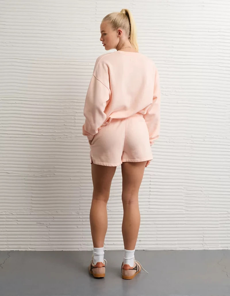AE High-Waisted Fleece Short