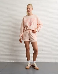 AE High-Waisted Fleece Short