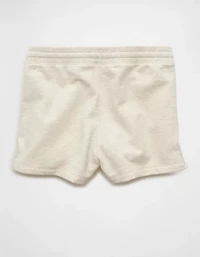 Short en molleton à taille haute AE