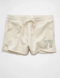 Short en molleton à taille haute AE