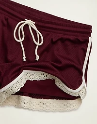 AE Lace Trim Mesh Short