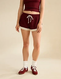 AE Lace Trim Mesh Short