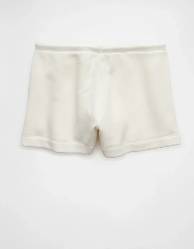 Short en molleton à taille haute AE