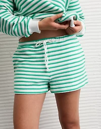 AE High-Waisted Micro Waistband Fleece Short