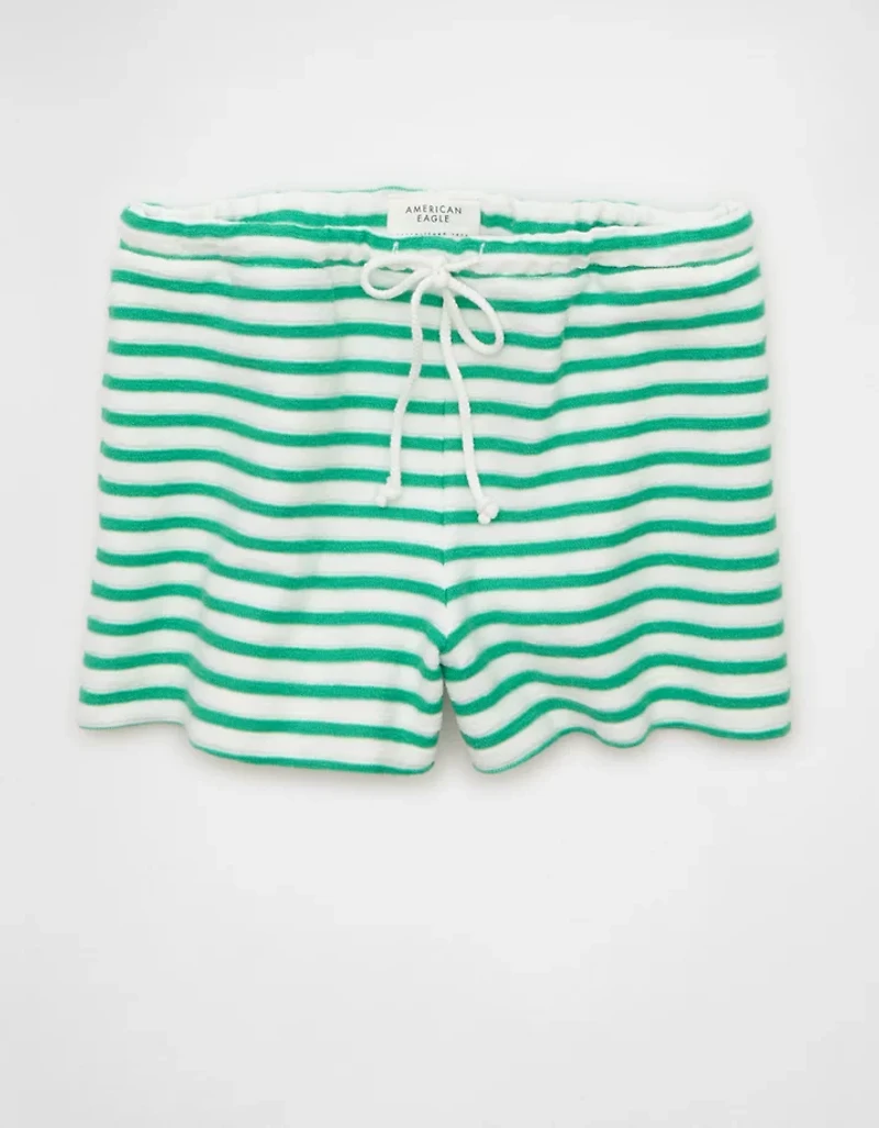 AE High-Waisted Micro Waistband Fleece Short