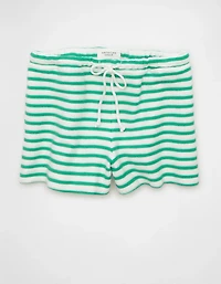 AE High-Waisted Micro Waistband Fleece Short