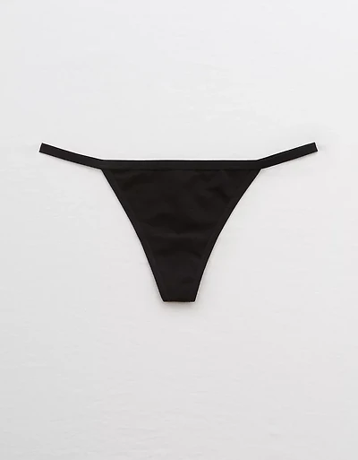 Aerie Cotton String Thong Underwear