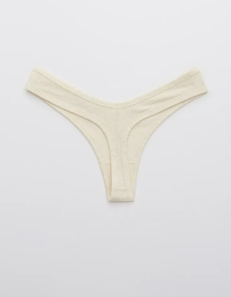 Superchill Cotton Rib Thong Underwear