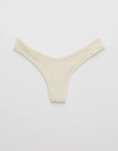 Superchill Cotton Rib Thong Underwear