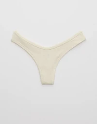 Superchill Cotton Rib Thong Underwear