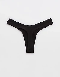 Superchill Cotton Rib Thong Underwear