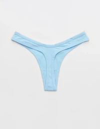 Superchill Cotton Rib Thong Underwear
