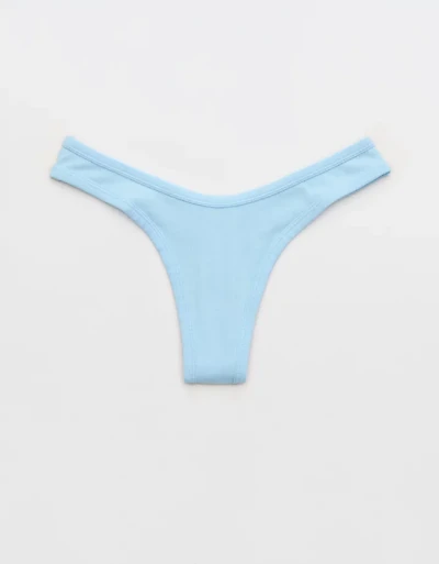 Superchill Cotton Rib Thong Underwear