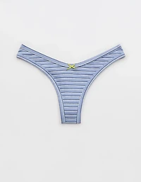 Superchill Cotton Rib Thong Underwear