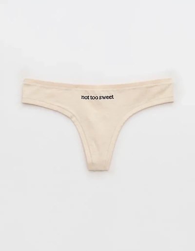Superchill Cotton Thong Underwear