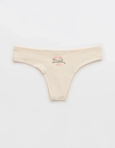 Superchill Cotton Thong Underwear
