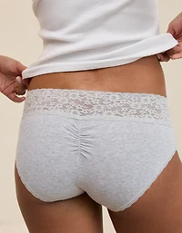 Superchill Vintage Lace Cotton Boybrief Underwear