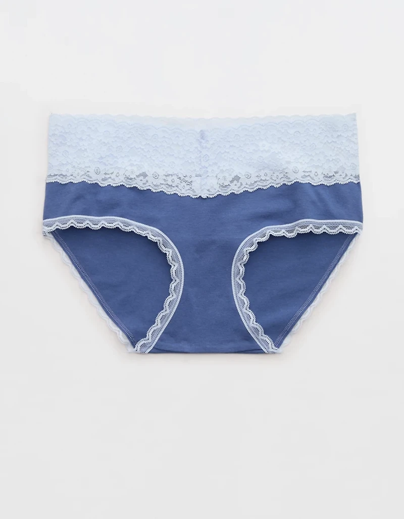 Superchill Vintage Lace Cotton Boybrief Underwear