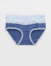 Superchill Vintage Lace Cotton Boybrief Underwear