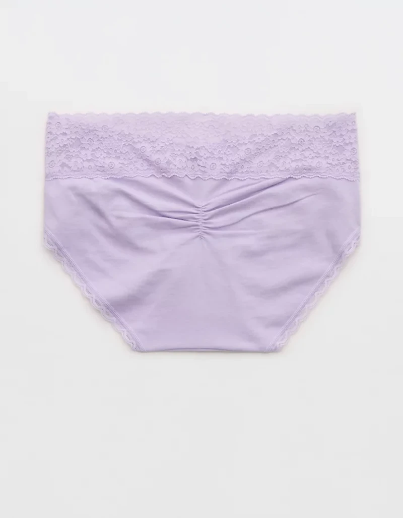 Superchill Vintage Lace Cotton Boybrief Underwear