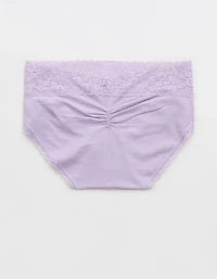 Superchill Vintage Lace Cotton Boybrief Underwear