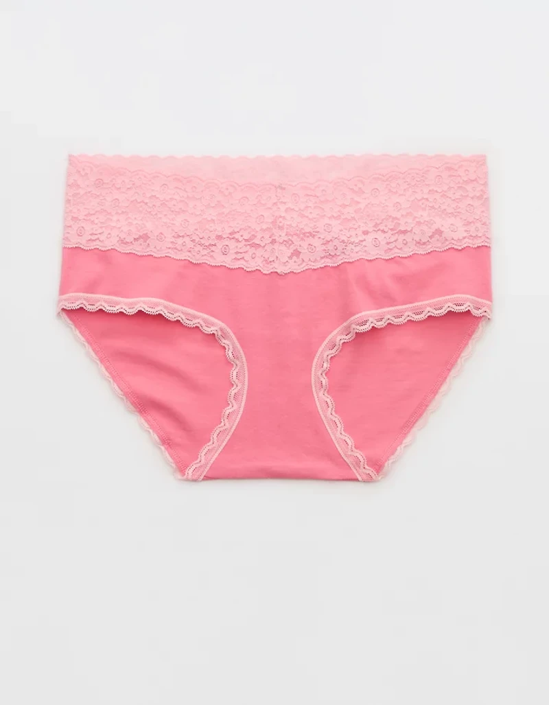 Superchill Vintage Lace Cotton Boybrief Underwear