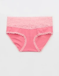 Superchill Vintage Lace Cotton Boybrief Underwear