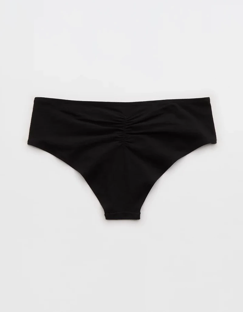 Superchill Cotton Ruched Cheeky Underwear