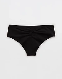 Superchill Cotton Ruched Cheeky Underwear