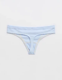 Superchill Cotton Ribbed Thong Underwear