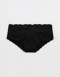 Superchill Cotton Rosey Lace Cheeky Underwear
