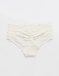 Superchill Cotton Rosey Lace Cheeky Underwear