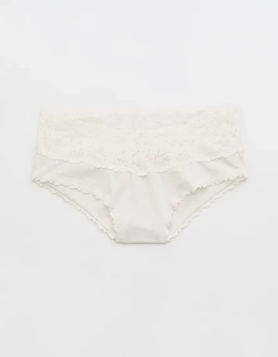 Superchill Cotton Rosey Lace Cheeky Underwear