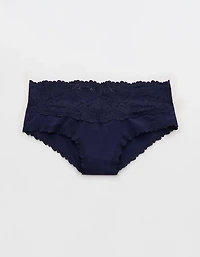 Superchill Cotton Rosey Lace Cheeky Underwear
