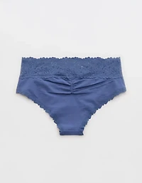 Superchill Cotton Rosey Lace Cheeky Underwear