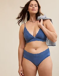 Superchill Cotton Rosey Lace Cheeky Underwear