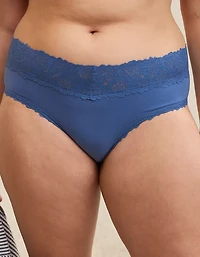 Superchill Cotton Rosey Lace Cheeky Underwear