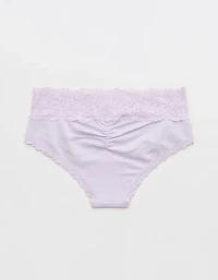 Superchill Cotton Rosey Lace Cheeky Underwear