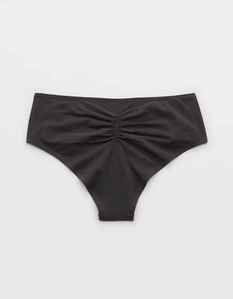 Superchill Cotton Ruched Cheeky Underwear