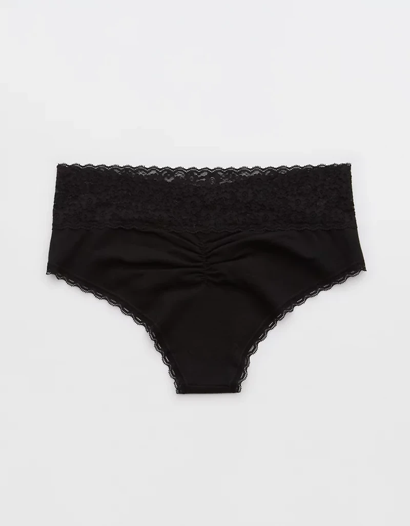 Superchill Vintage Lace Cotton Cheeky Underwear