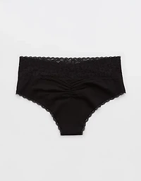 Superchill Vintage Lace Cotton Cheeky Underwear