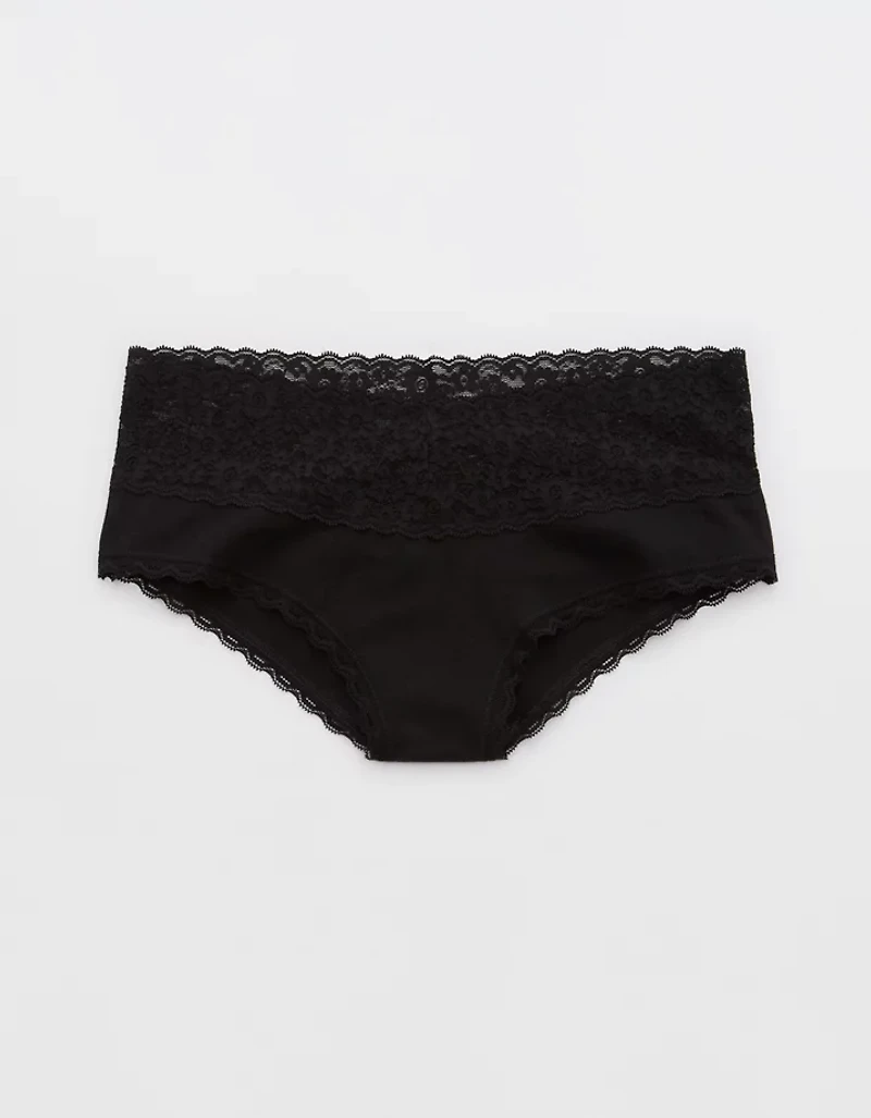 Superchill Vintage Lace Cotton Cheeky Underwear