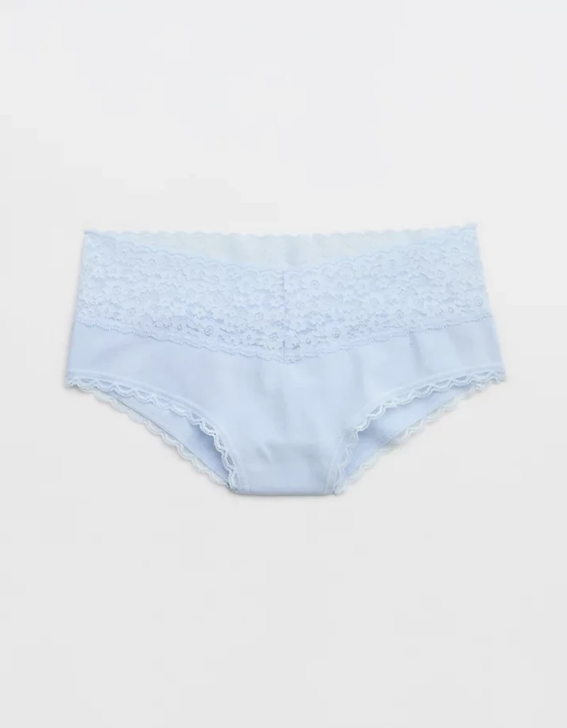 Superchill Vintage Lace Cotton Cheeky Underwear