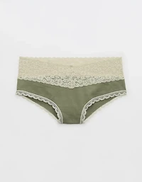 Superchill Vintage Lace Cotton Cheeky Underwear