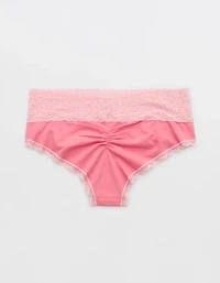 Superchill Vintage Lace Cotton Cheeky Underwear