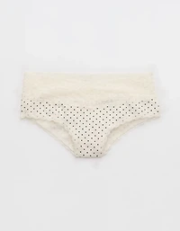 Superchill Vintage Lace Cotton Cheeky Underwear