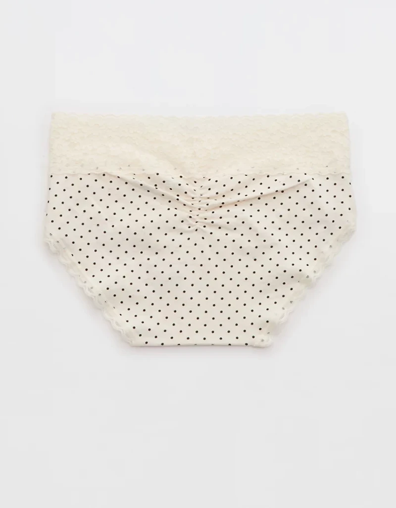Superchill Vintage Lace Cotton Boybrief Underwear